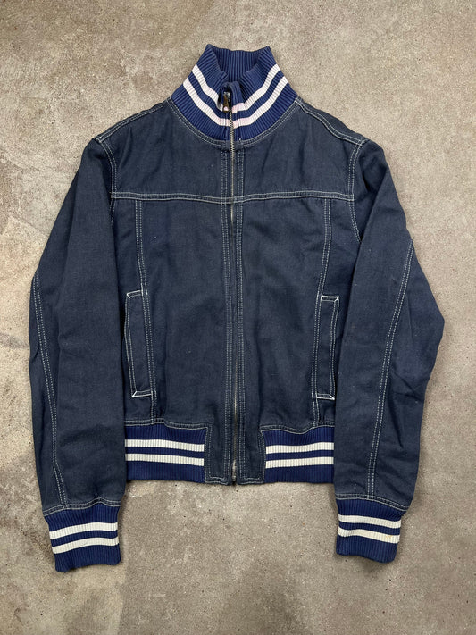 Armani Jeans denim jacket, size L (fits like S), pre-owned 7/10 condition – Relique