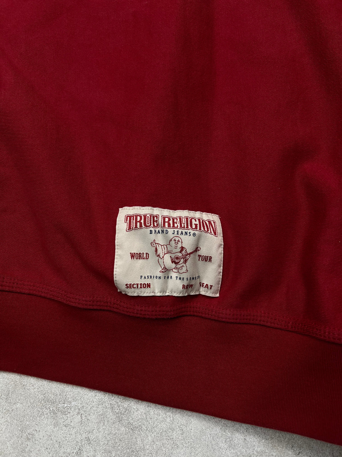 True Religion hoodie, size S, pre-owned 9/10 condition – Relique