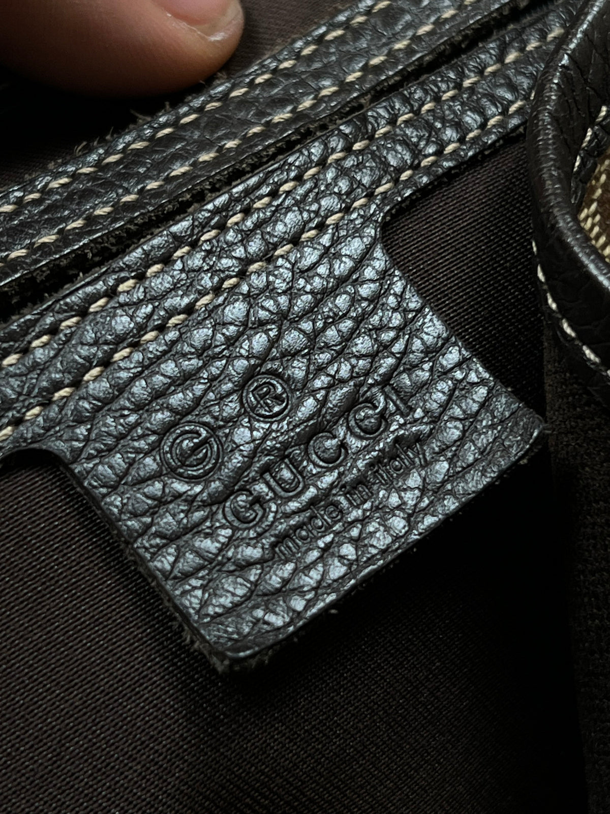 Gucci Monogram Crystal Canvas bag, pre-owned 6/10 condition – Relique