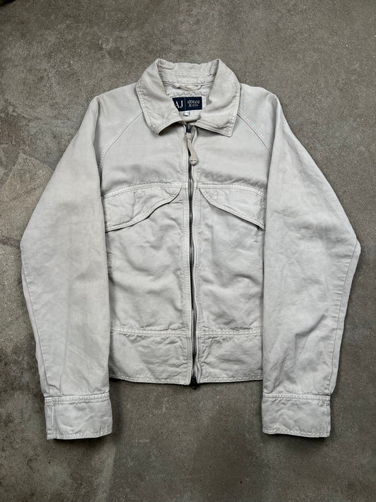 Armani Jeans denim jacket, size M, pre-owned 9/10 condition – Relique