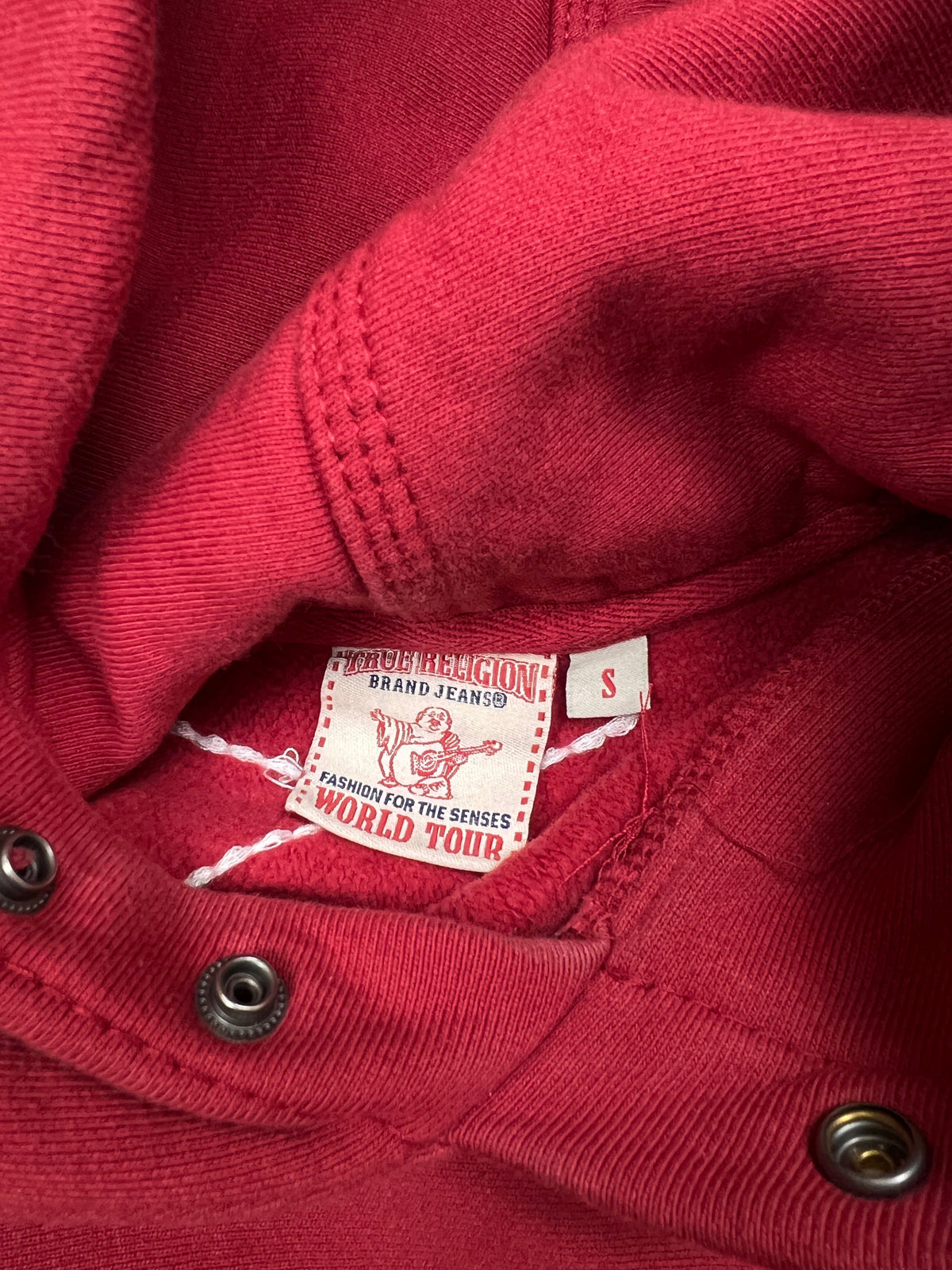 True Religion hoodie, size S, pre-owned 9/10 condition – Relique