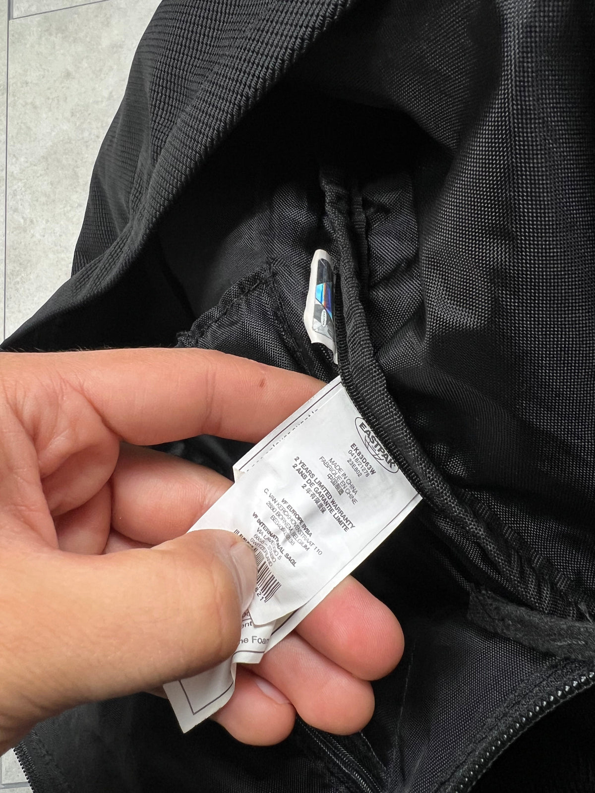 Raf Simons x Eastpak backpack, large size, pre-owned 10/10 condition – Relique