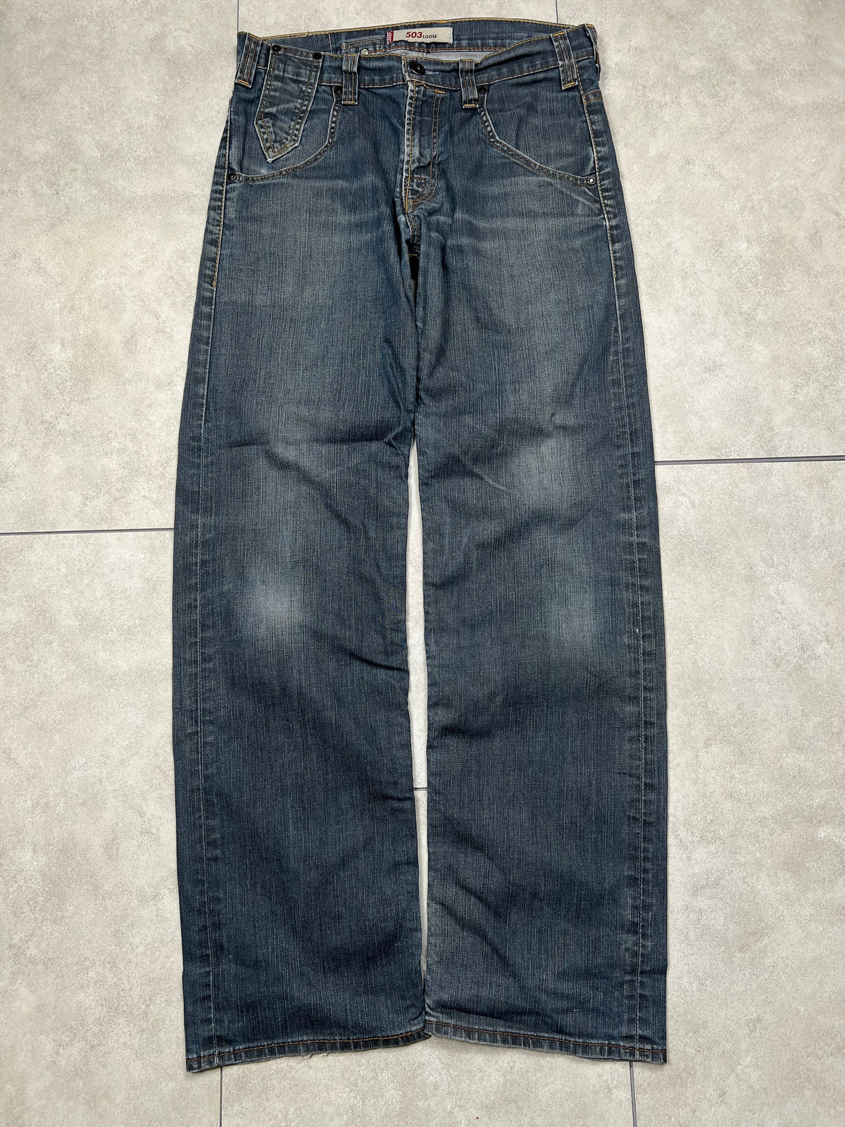 Levi's 503 jeans, size 30x34, pre-owned 9/10 condition – Relique