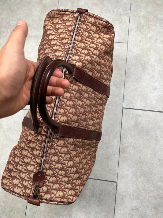 Christian Dior travel bag, 55cm, pre-owned 7.5/10 condition (inside pocket zipper doesn't work) – Relique