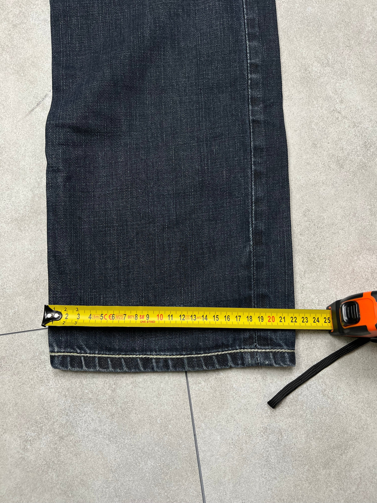 Evisu x PUMA jeans, size 32x32, pre-owned 9/10 condition – Relique