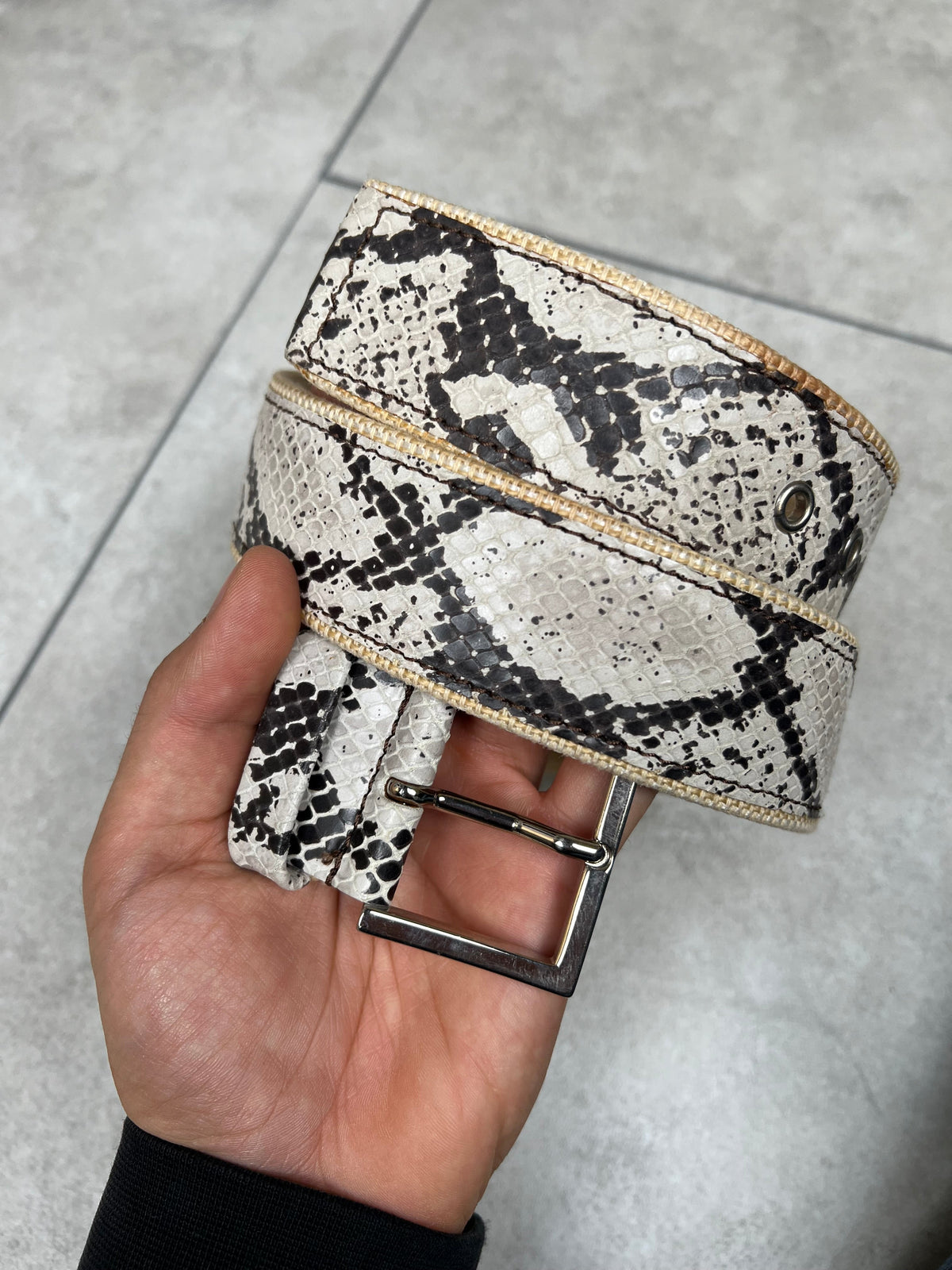 MCM belt, 80cm, pre-owned 9/10 condition – Relique