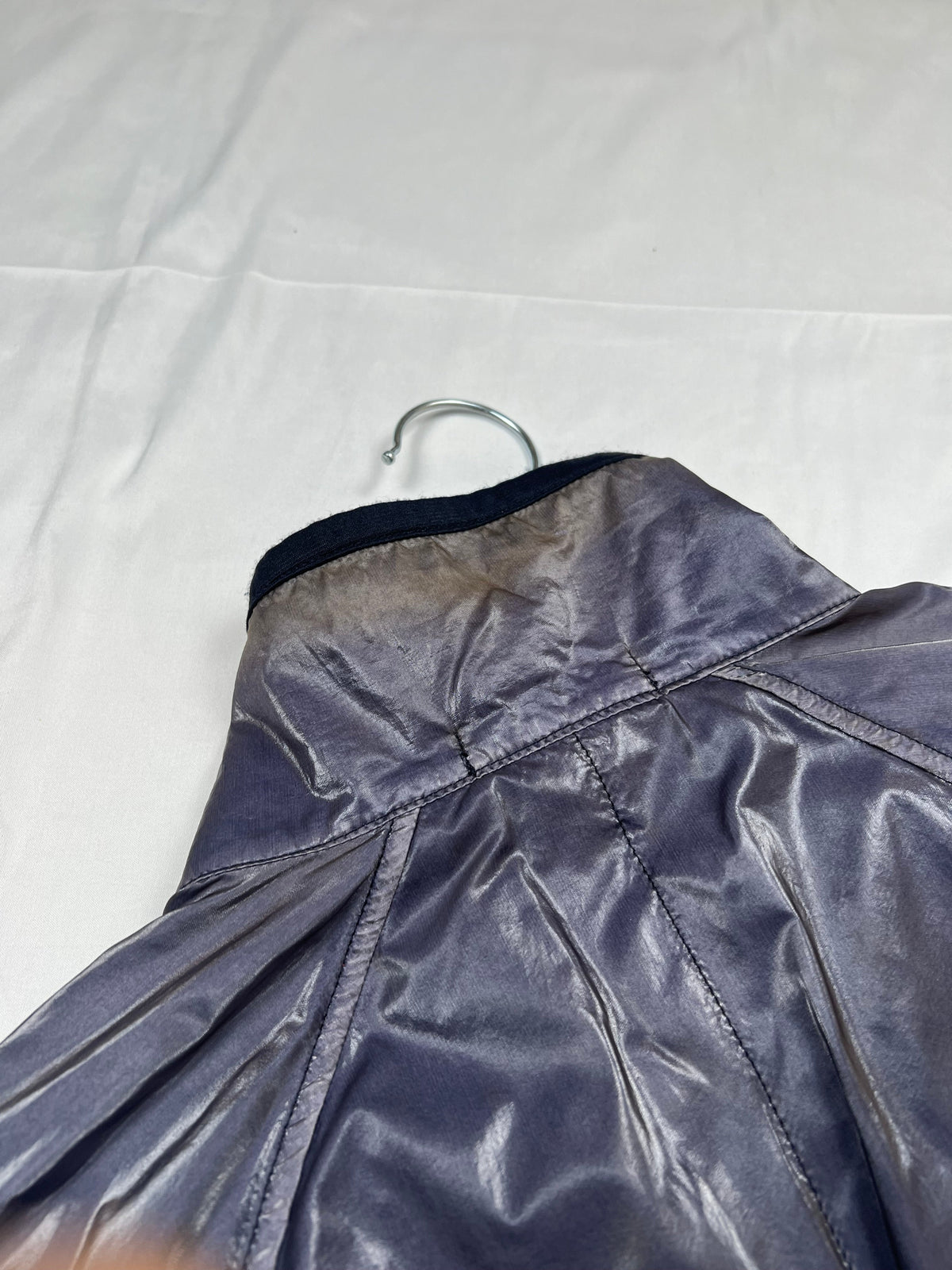 Stone Island 2007 prismatic silk jacket, size L, pre-owned 6/10 condition (needs repair) – Relique