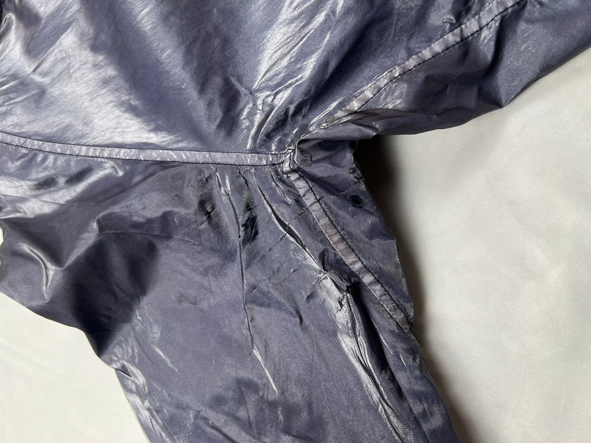 Stone Island 2007 prismatic silk jacket, size L, pre-owned 6/10 condition (needs repair) – Relique