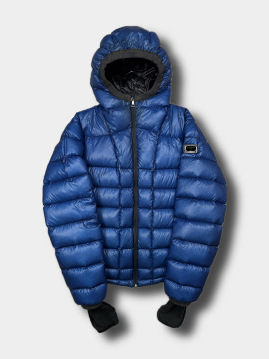 Dolce & Gabbana black puffer jacket, size M, pre-owned 9/10 condition streetwear – Relique