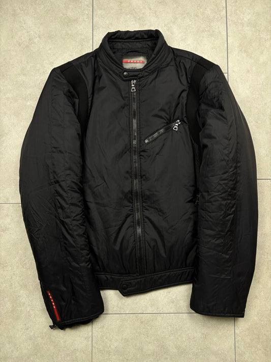 Prada puffer jacket, size 50 (fits M-L), pre-owned 10/10 condition – Relique