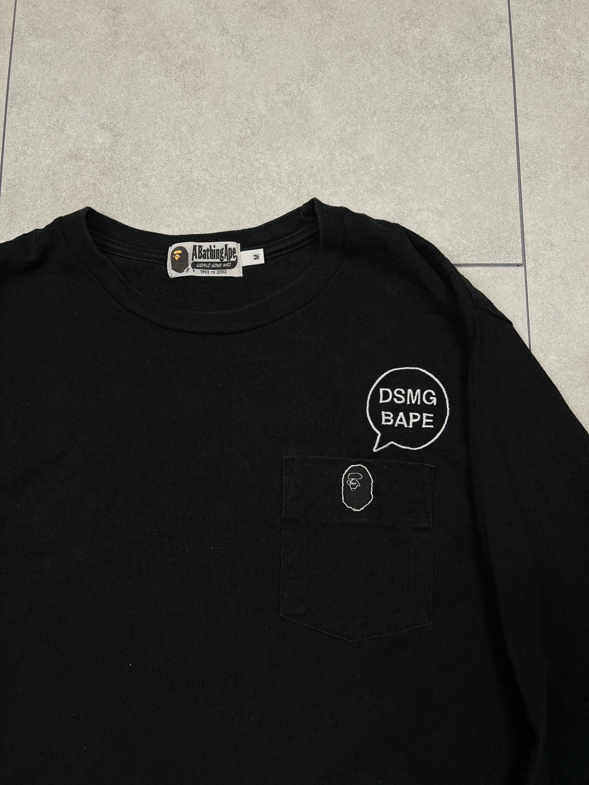 Bape longsleeve shirt, size L (fits M/L), pre-owned 9/10 condition – Relique