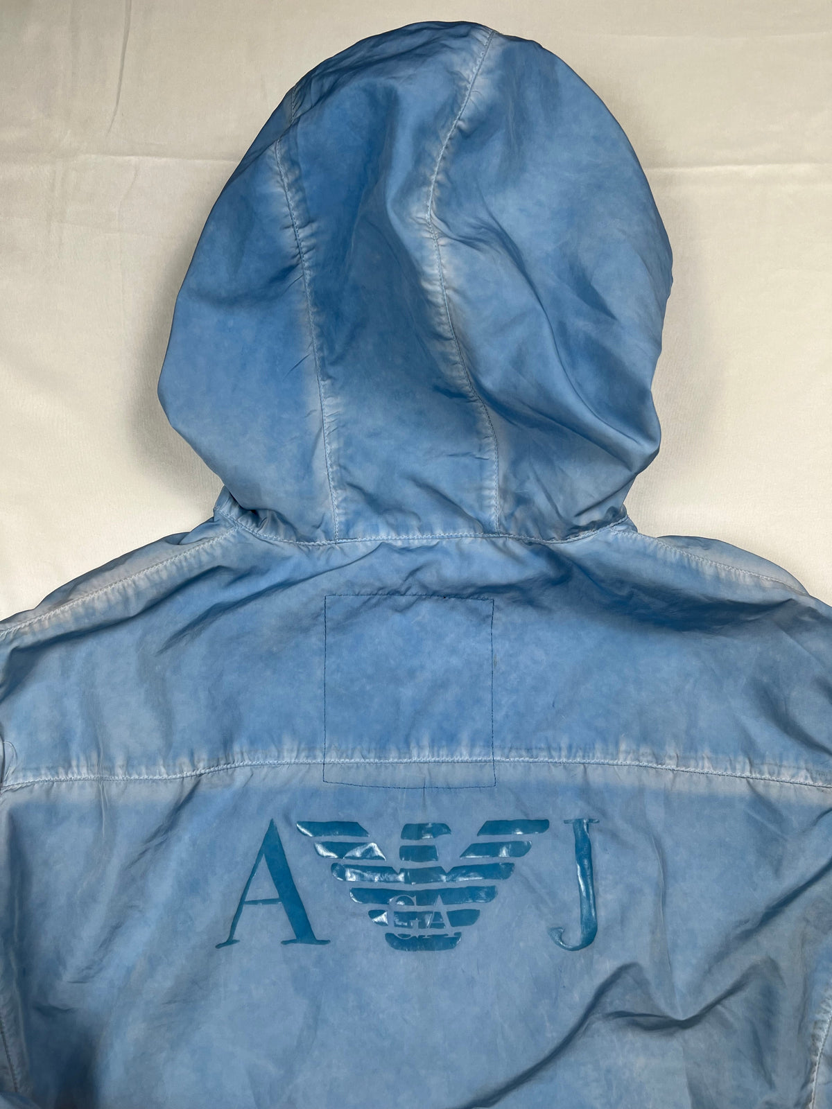 Blue Armani Jeans denim jacket, size S (fits S/M), pre-owned 9/10 condition – Relique