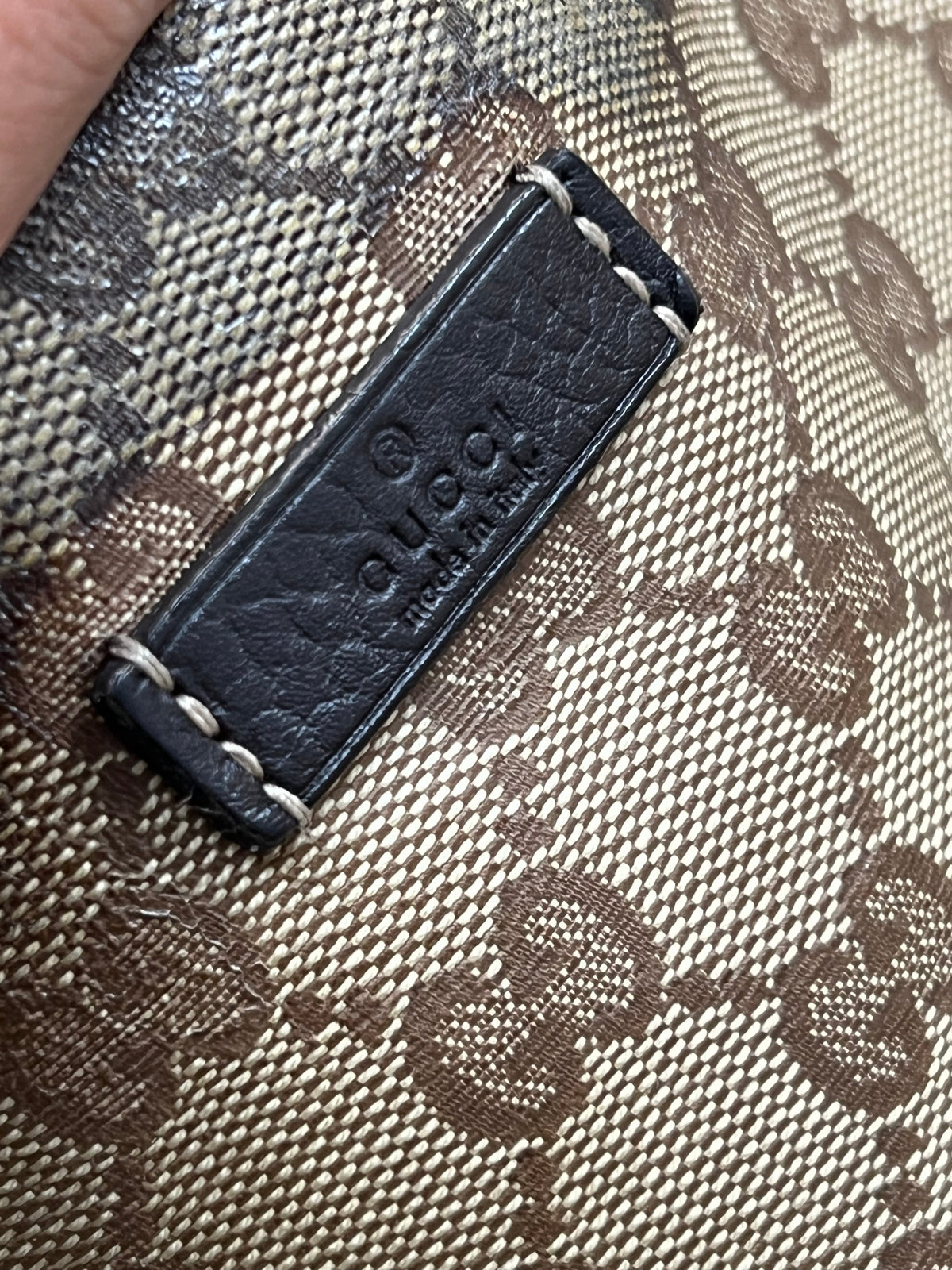 Gucci Monogram Crystal Canvas bag, pre-owned 6/10 condition – Relique