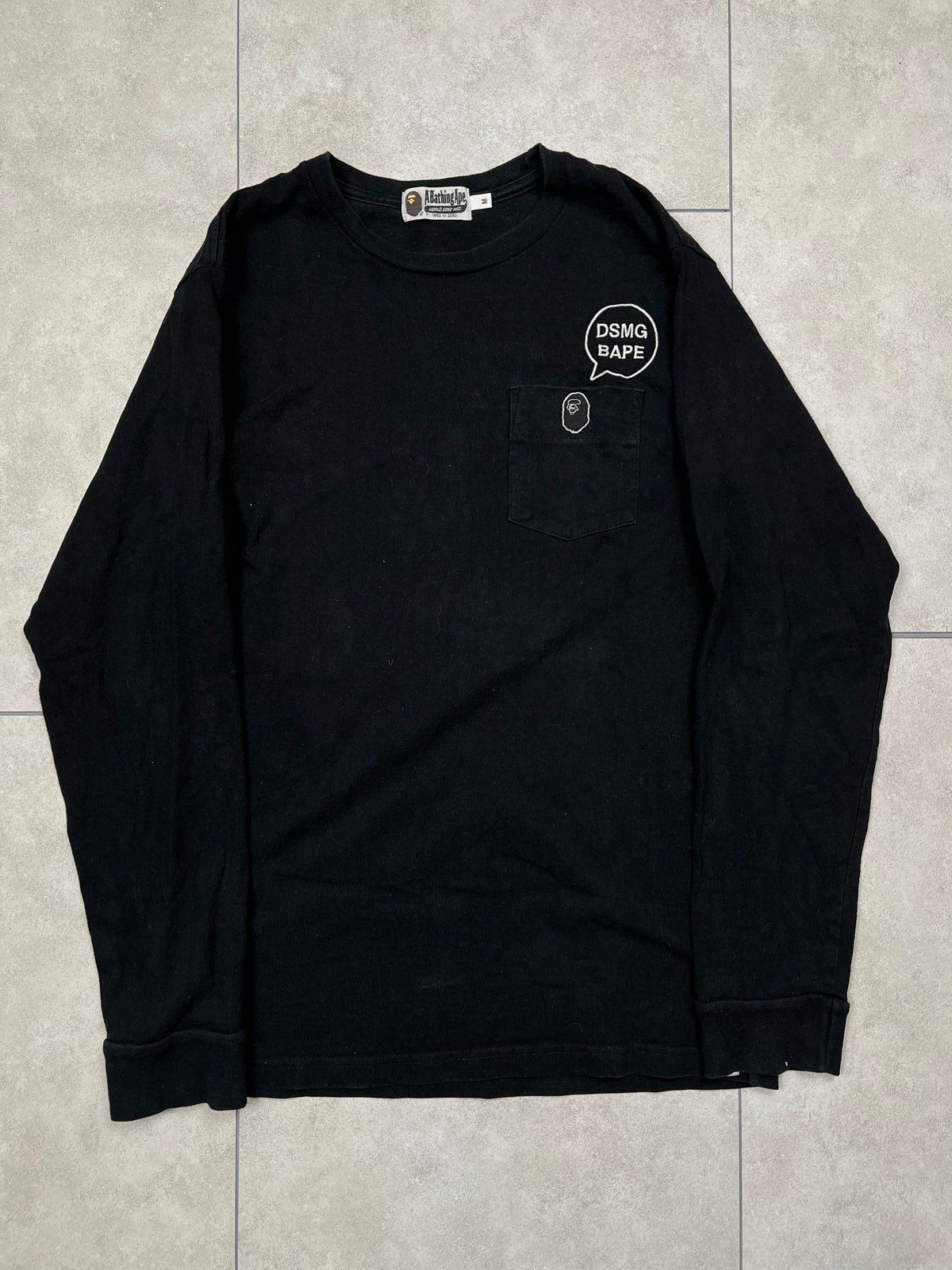 Bape longsleeve shirt, size L (fits M/L), pre-owned 9/10 condition – Relique