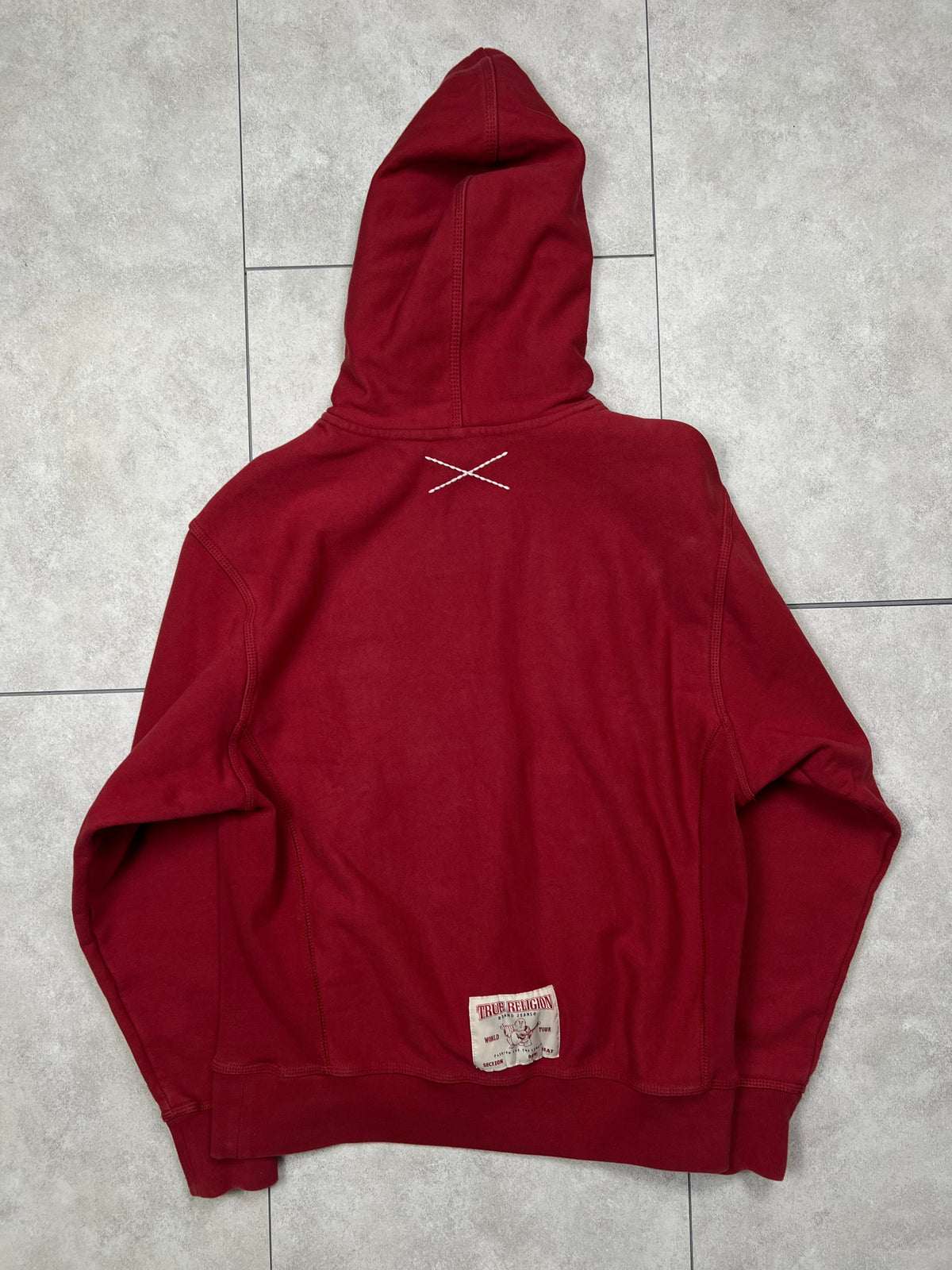 True Religion hoodie, size S, pre-owned 9/10 condition – Relique