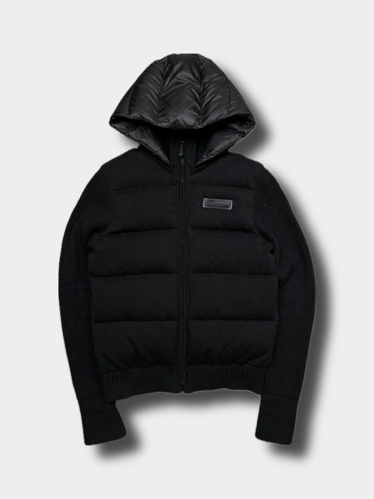 Burberry Sport cardigan puffer jacket, size S (fits S/M), pre-owned 9/10 condition – Relique