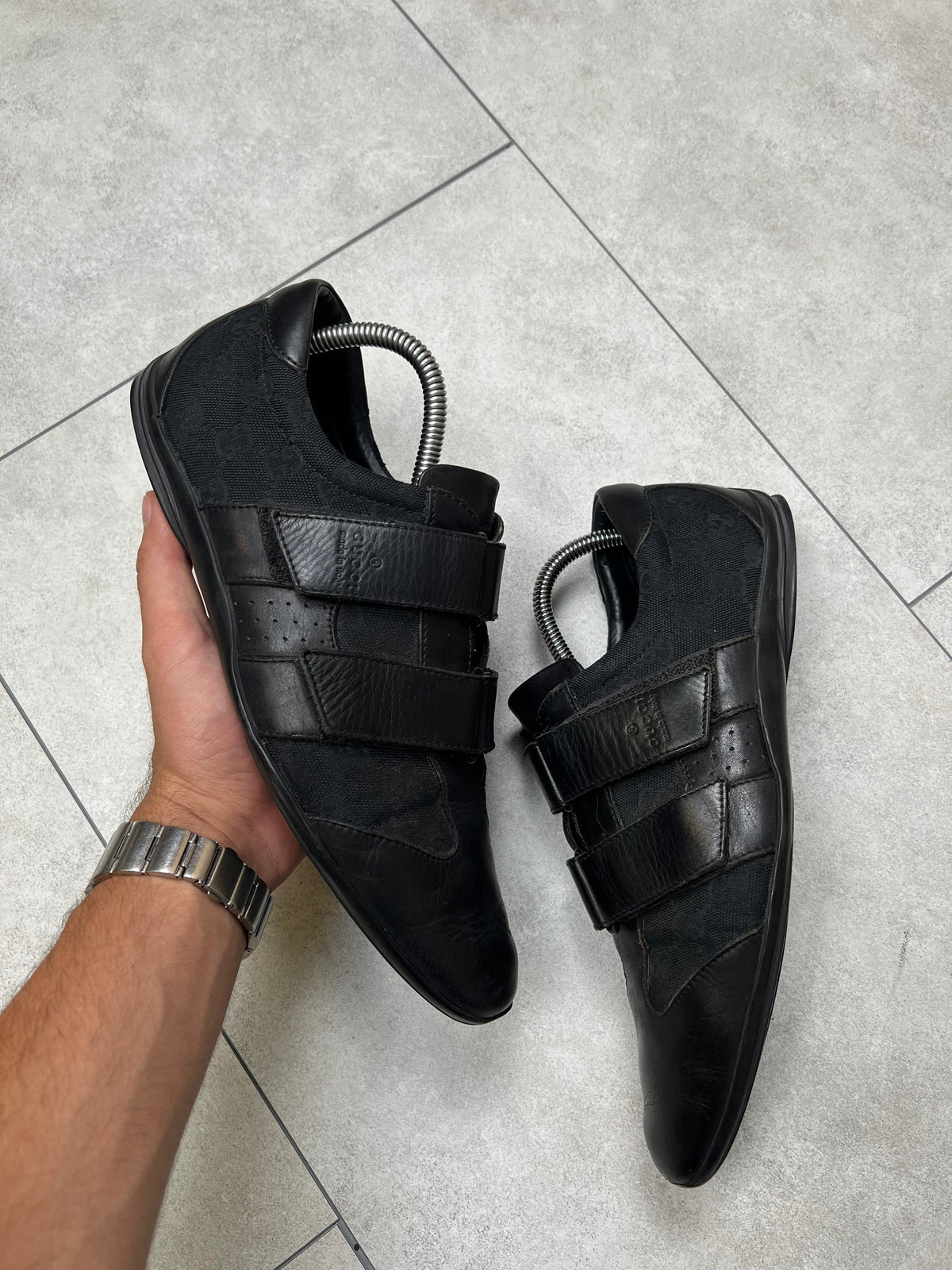 Gucci sneakers, EU size 41 (fits like 42.5), pre-owned 8.5/10 condition – Relique