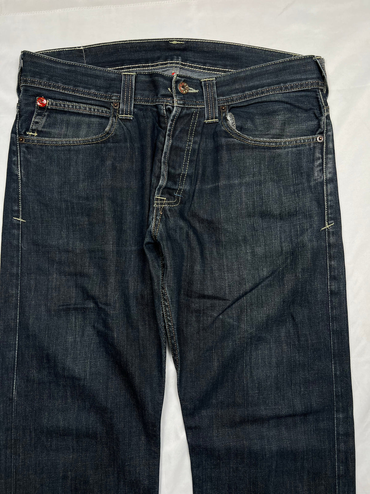 Evisu x PUMA jeans, size 34x32, pre-owned 7/10 condition – Relique